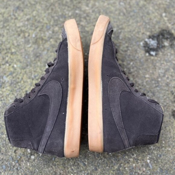 Nike Blazer Mid 77 Suede Lace Sneakers Sz 10 - Picture 8 of 11